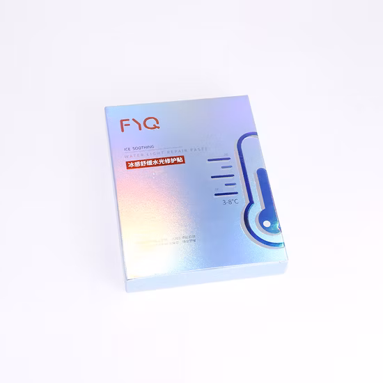 Rainbow Special Skin Care Mask Packaging Box