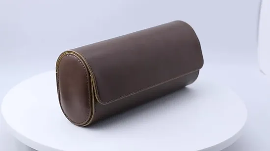 Handmade Custom Luxury PU Leather Watch Box Packaging Gift Box Jewelry Box